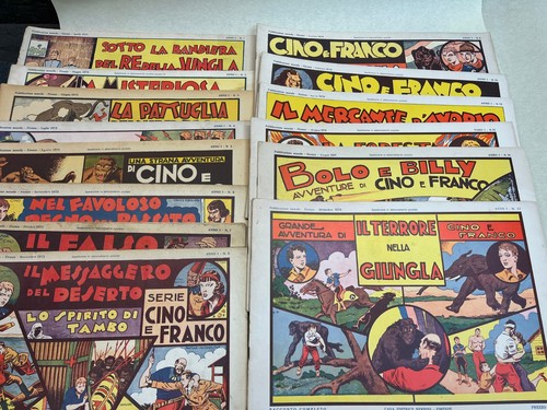 Lotto fumetti cino franco - 14, e