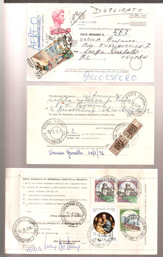 6047 3 bollettini - 6047, nr.