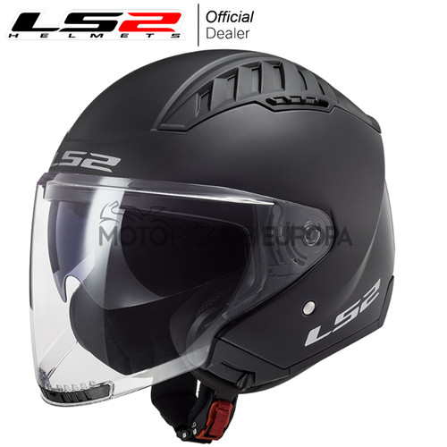 Casco jet ls2 copter black - jet, ii