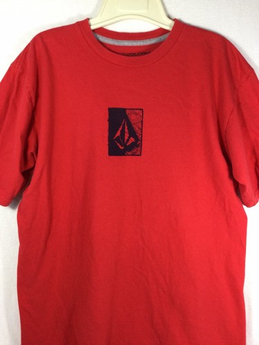 Volcom shirt rosso logo - t, surf