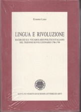 LINGUA E RIVOLUZIONE. RICERCHE