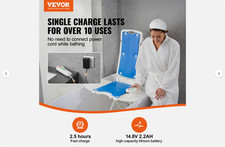 Seggiola rialzabile per vasca