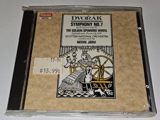 Dvorak Symphony No. 7 CD Neeme Jarvi The Golden Spinning Wheel 1987 *NEW/SEALED*