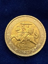 MONETA 2 EURO 2015 LIETUVA -LITUANIA