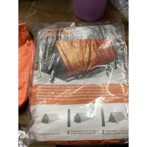 Tenda tubo emergenza - tenda, di