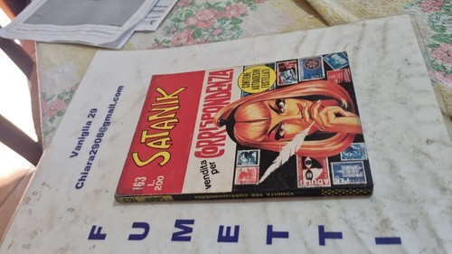 Satanik originale 163 con - satanik,
