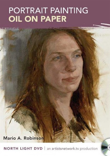 Portrait painting oil - on, paper