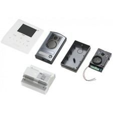 KIT VIDEOCITOFONO ELVOX MONOFAMILIARE TAB K7559.R  A COLORI  ELVOX