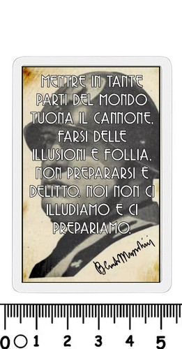 Calamita fascismo benito - calamita,