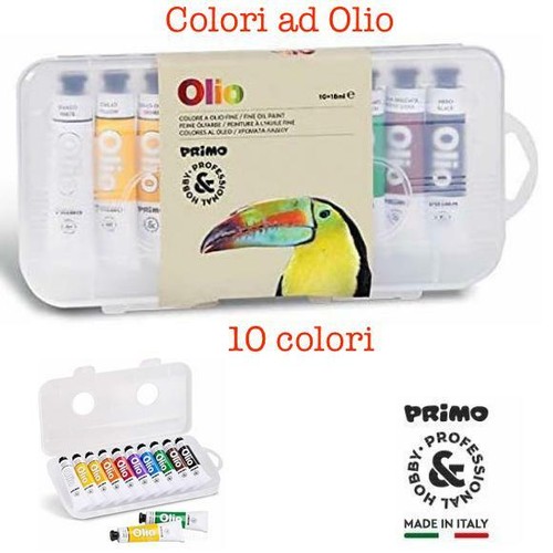 Colori olio fine tubetto - in,