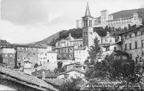 Spoleto umbria illustrata - spoleto,l'umbria,