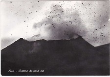 ETNA - CATANIA - CRATERE DI NORD EST - VIAGG. 1963 -93904-
