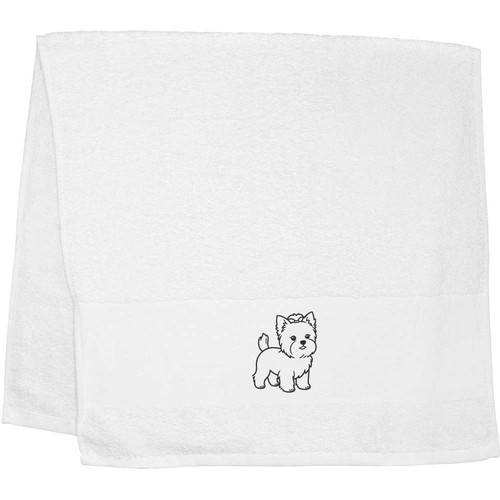 Yorkshire terrier hand - hand, /