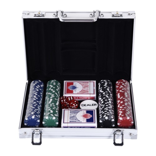 Homcom valigetta poker - homcom,