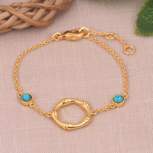 Classic chain bracelet bamboo - classic,