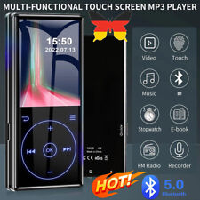 Supporto 128GB Bluetooth Lettore MP3 HiFi Bass Lettore Musicale HD con Radio FM Allarme