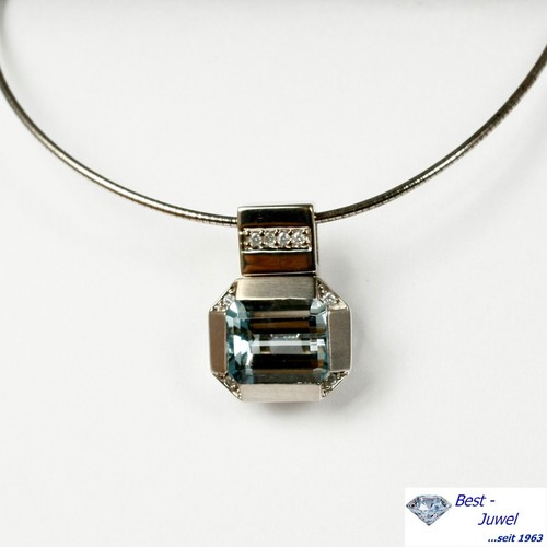 Moderno pendente 585 oro - moderno,