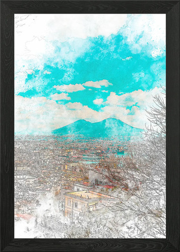 Quadro stampa tela - su,