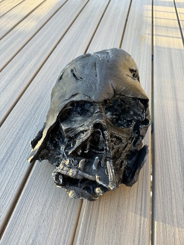 Darth vader melted helmet 1 - darth,