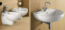 Sanitari da bagno sospesi con