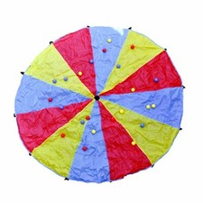 Knorrtoys 56002 - Set Festa per Bambini, Paracadute Ludico Arcobaleno, Diametro: