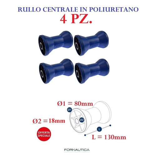 Rulli centrali blu - rulli,
