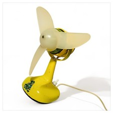 Ventilatore da Tavolo d’Epoca CMS Modello Atomo Anni ‘50 Non Funzionante