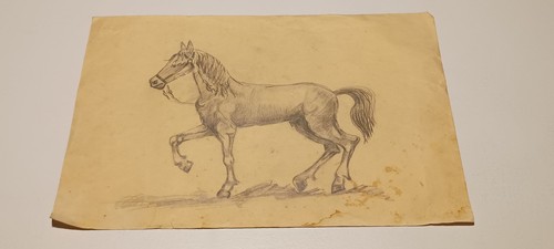 Disegno antico doppia faccia - antico,