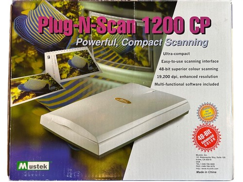Scanner piano mustek 1200 - scanner, cp