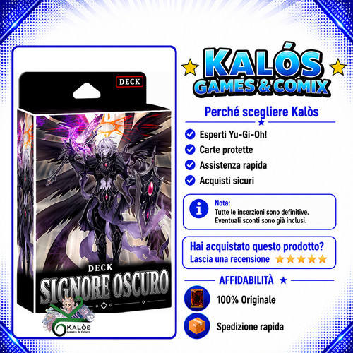 Yugioh mazzo deck signore - mazzo,