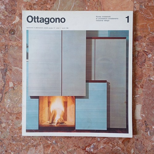Rivista ottagono 1966 - 1, marco
