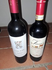 2 BOTTIGLIE DI VINO SET