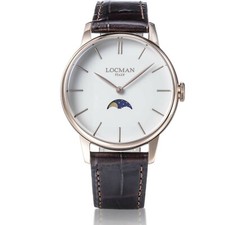 LOCMAN Men's Quartz Moonphase