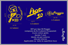 Adesivi tuning ape - adesivi, 50