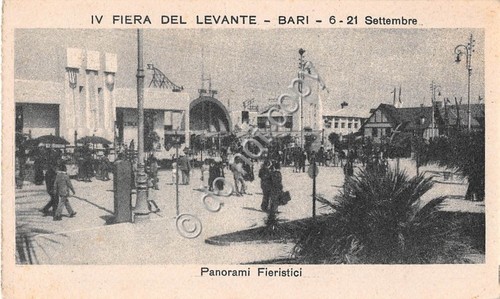 Cartolina bari fiera del - 4°,