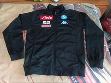 SSC NAPOLI GYM JACKET ZIPPER KAPPA GARA 2016 /17 TG M LETE GAROFALO KIMBO CALCIO