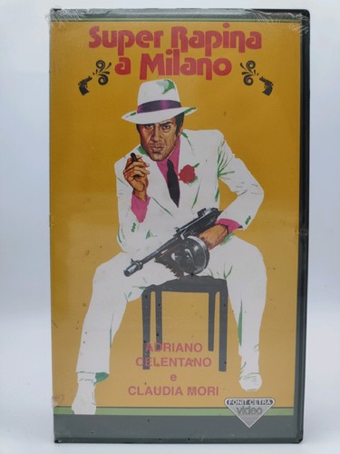 Vhs celentano super rapina - celentano,