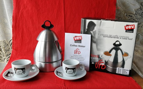 Rarissima caffettiera vev ufo - caffettiera,