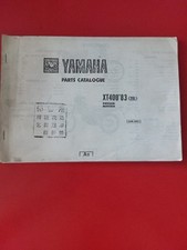 Manuale catalogo ricambi  Yamaha XT 400 28L usato