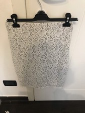 gonna donna ZARA Tg M Bianca