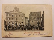 Orte (Viterbo). Piazza Vittorio Emmanuele - Movimentata.