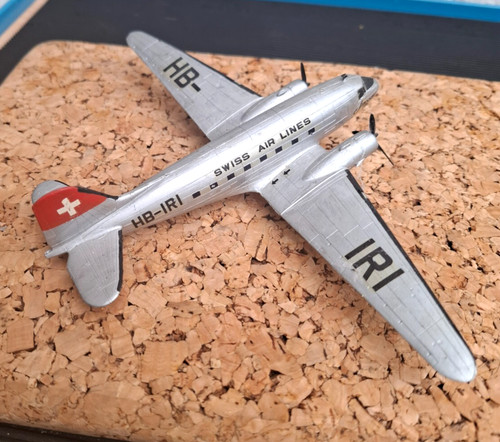 Modellino aereo swiss - modellino, hb-