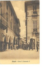CAMPLI - CORSO VITTORIO EMANUELE II - ANIMATISSIMA  FP VIAGGIATA 1916