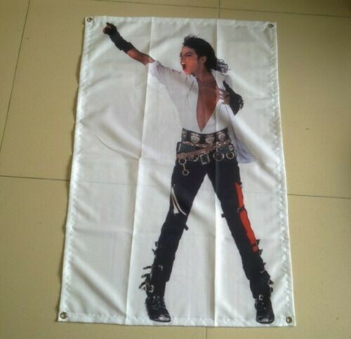 Drapeau michael jackson bad - drapeau,