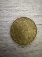 Moneta 200 lire Italiana 1992 Commemorativa Di Genova