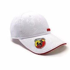 Cappello abarth bianco visiera - bianco,