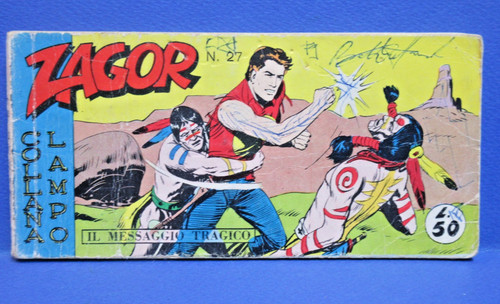 Zagor striscia collana lampo - zagor, 2
