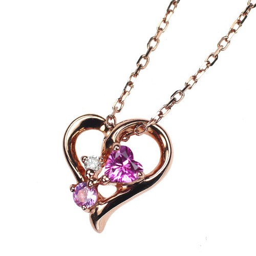 Collana con ciondolo cuore - , e
