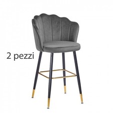 Set di 2 Sgabelli Alti