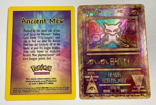 Carta pokémon promo film - pokémon,